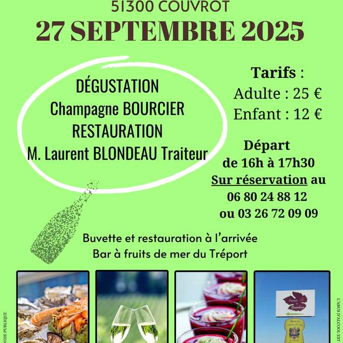 Marche Gourmande du Champagne Bourcier