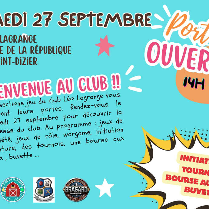 Portes ouvertes du Club Léo Lagrange
