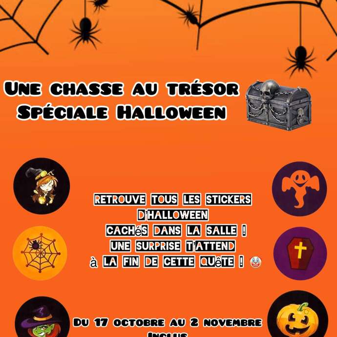 Chasse au trésor spéciale Halloween