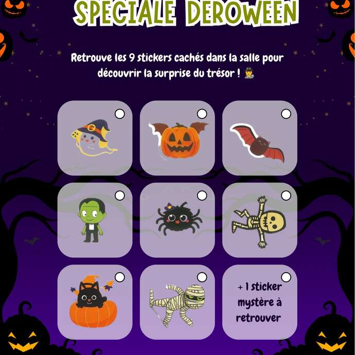 Chasse au trésor spéciale Halloween