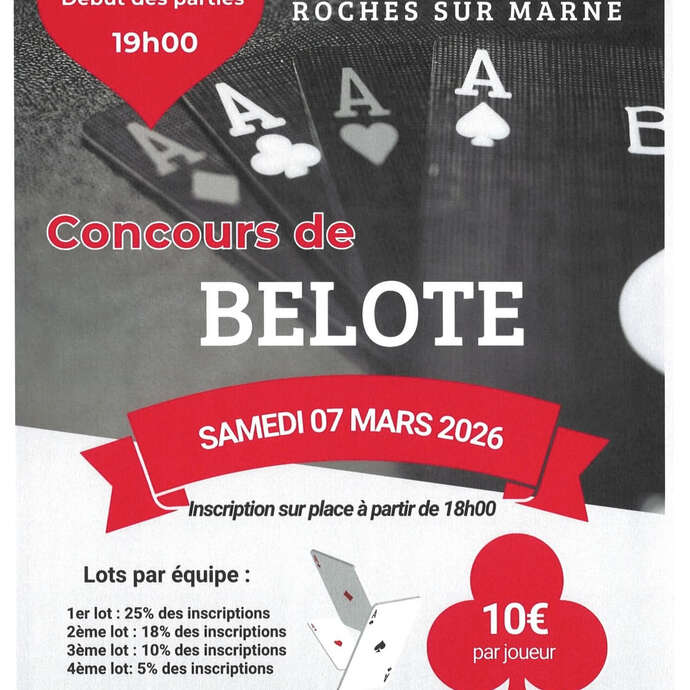 Concours de belote