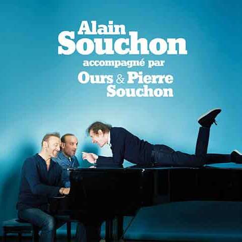 Alain Souchon accompagné par Ours et Pierre Souchon