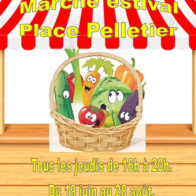 Marché estival