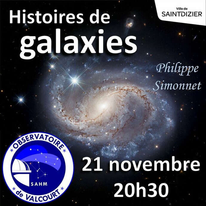 Conférence : Histoires de galaxies