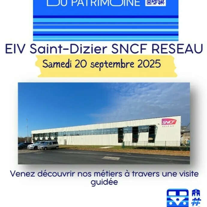 Journées du Patrimoine : Découvrez "l'Etablissement industriel Voie" de SNCF Réseau à Saint-Dizier