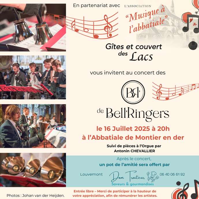 Concert des Bell'Ringers à l'abbatiale