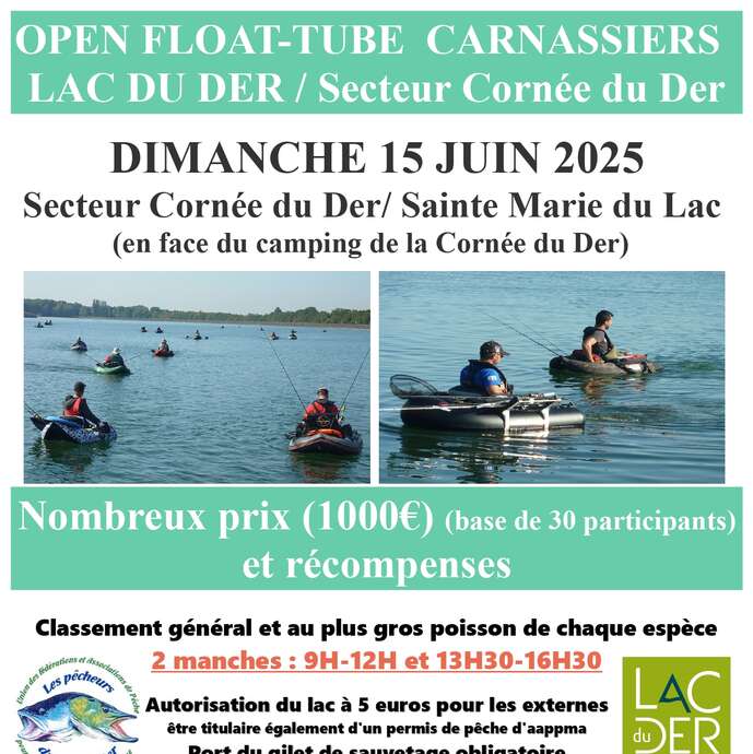 Open Float-Tube carnassiers