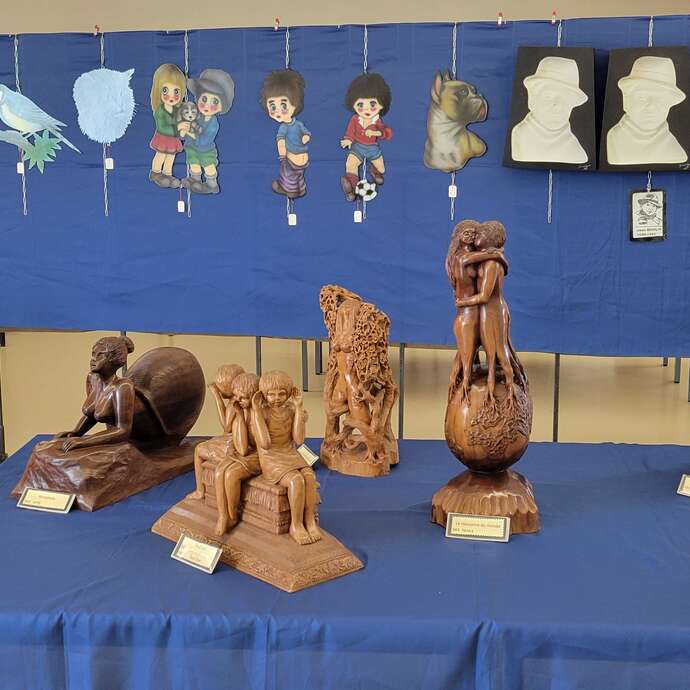 Exposition sculptures et peintures "Atelier d'art Jp Surugue"