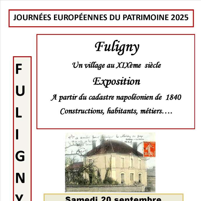 Journées Européennes du Patrimoine à Fuligny