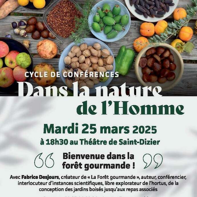 Conférence : "Bienvenue dans la forêt gourmande"