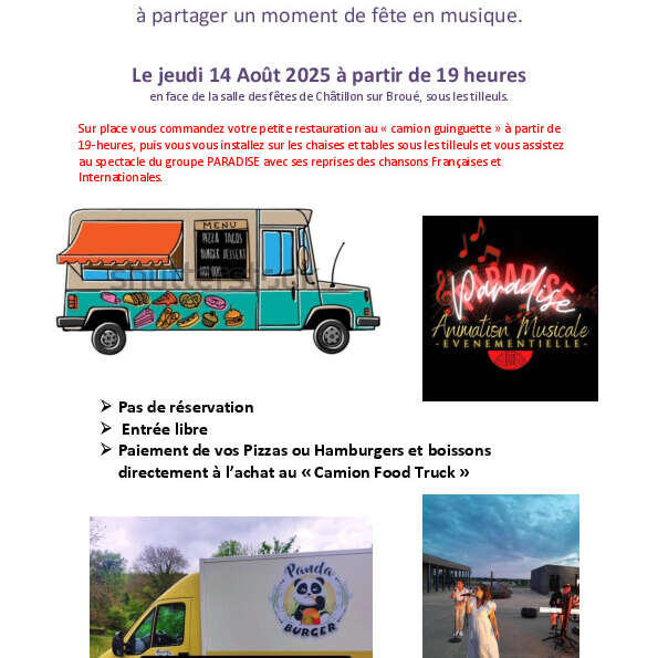 La guinguette sous les tilleuls