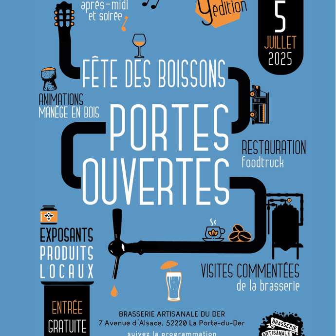 Fête des boissons et portes ouvertes de la Brasserie Artisanale du Der