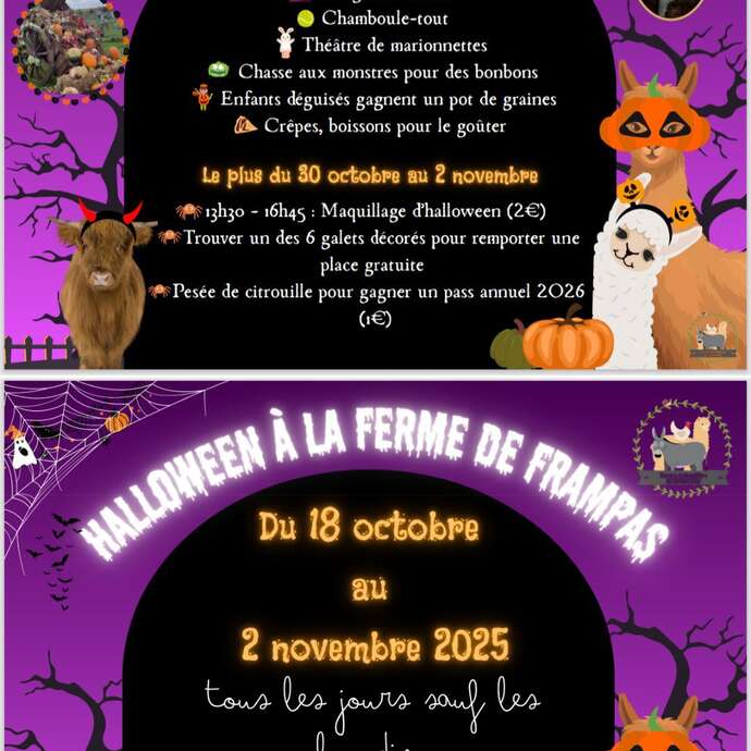 Halloween à la Ferme pédogogique du Grand Der