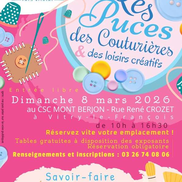 Les Puces des Couturières & des Loisirs Créatifs