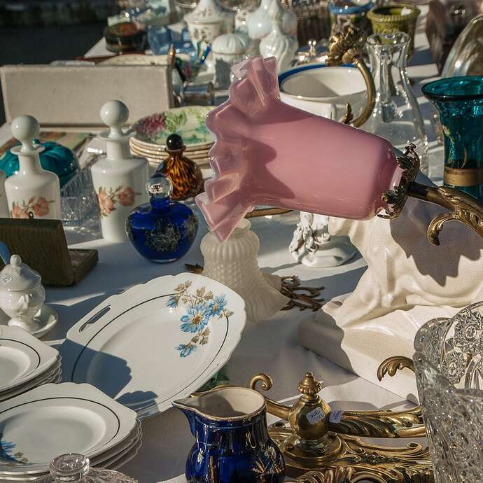 Foire à la brocante et aux collections