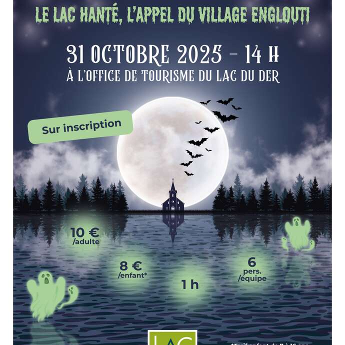Escape game : Le lac hanté, l'appel du village englouti