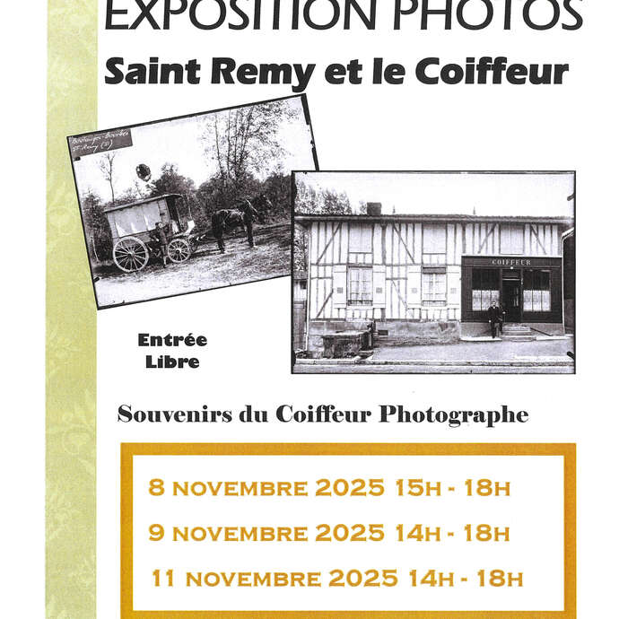 Exposition photos : Saint-Rémy et le Coiffeur