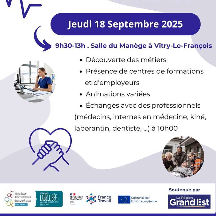 Forum des métiers de la santé, du social et du médico-social