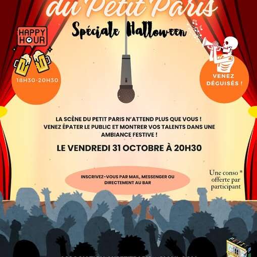Scène ouverte "Spécial Halloween"