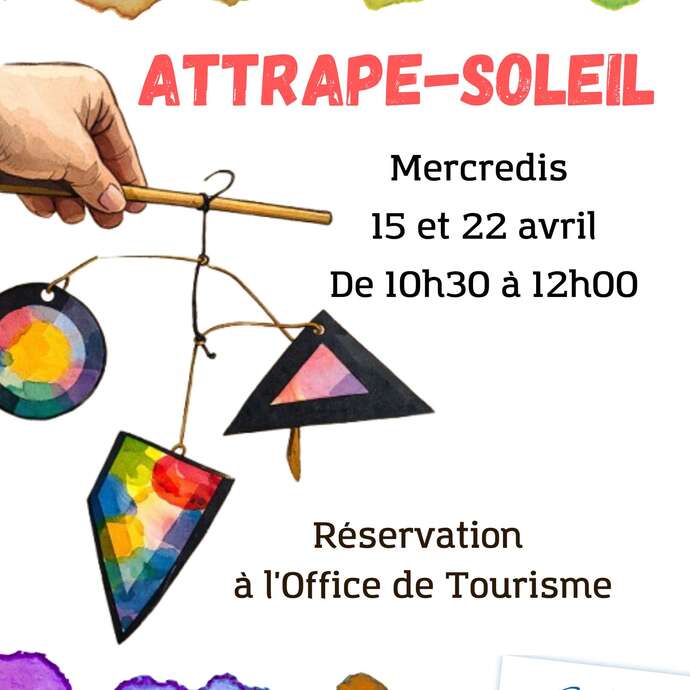 Atelier en famille (5/7ans) "Attrape soleil"