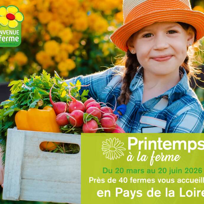 Au printemps, on s'amuse à la ferme du Coudray !