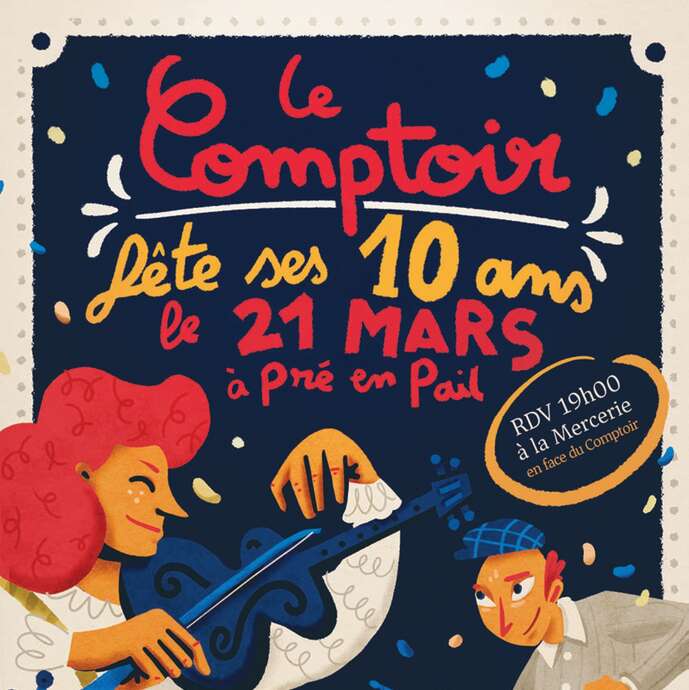 Le Comptoir fête ses 10 ans