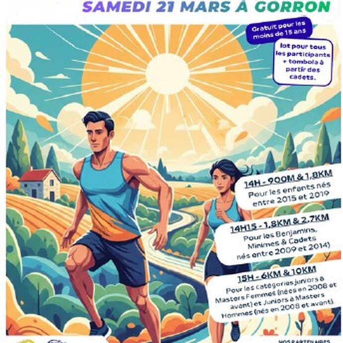 Foulées gorronnaises à Gorron