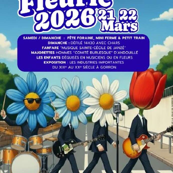 Foire fleurie à Gorron