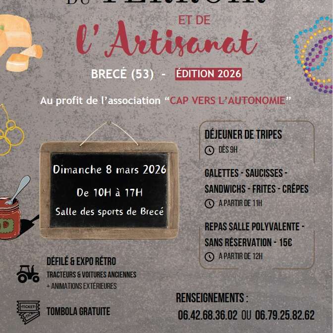 Marché du terroir et de l'artisanat à Brecé