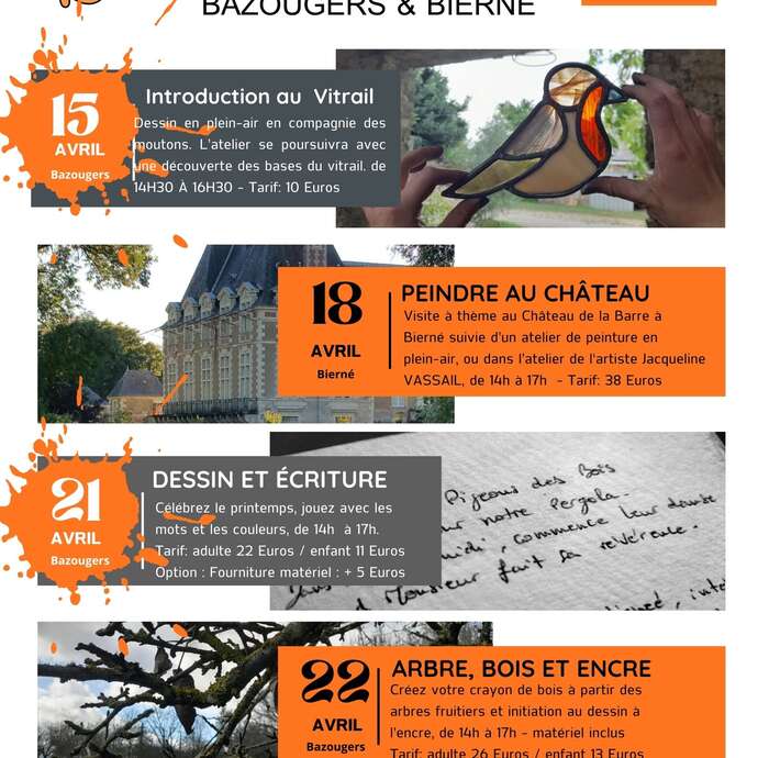 Atelier créatif : Introduction au Vitrail