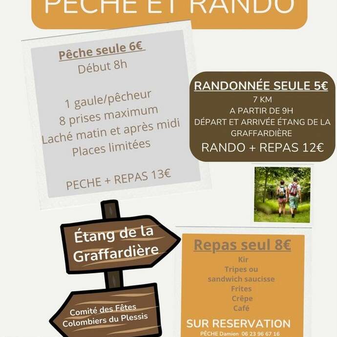 Pêche et rando à Colombiers-du-Plessis