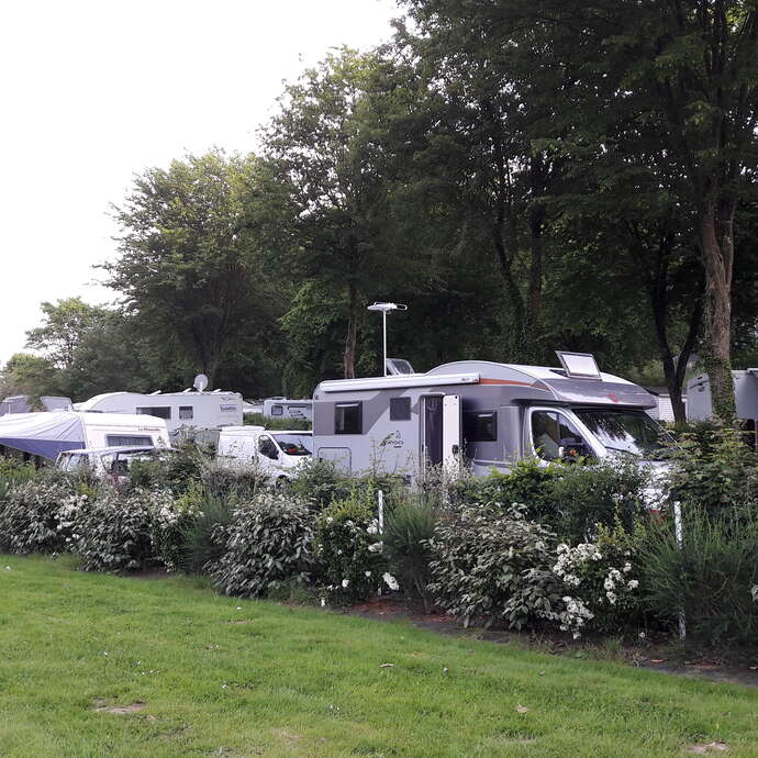 Aire de Camping-car - Le parc de Vaux
