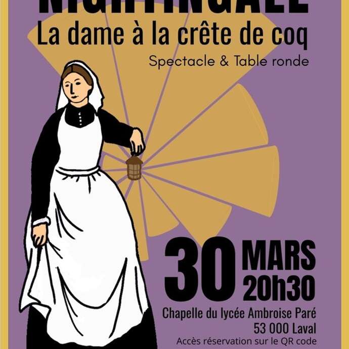 Nightingale, la dame à la crête de coq