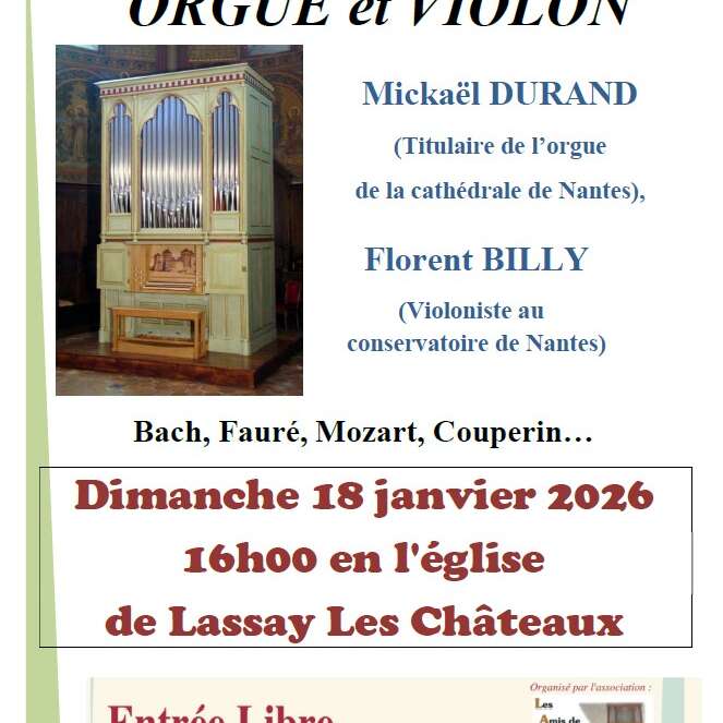 CONCERT ORGUE ET VIOLON