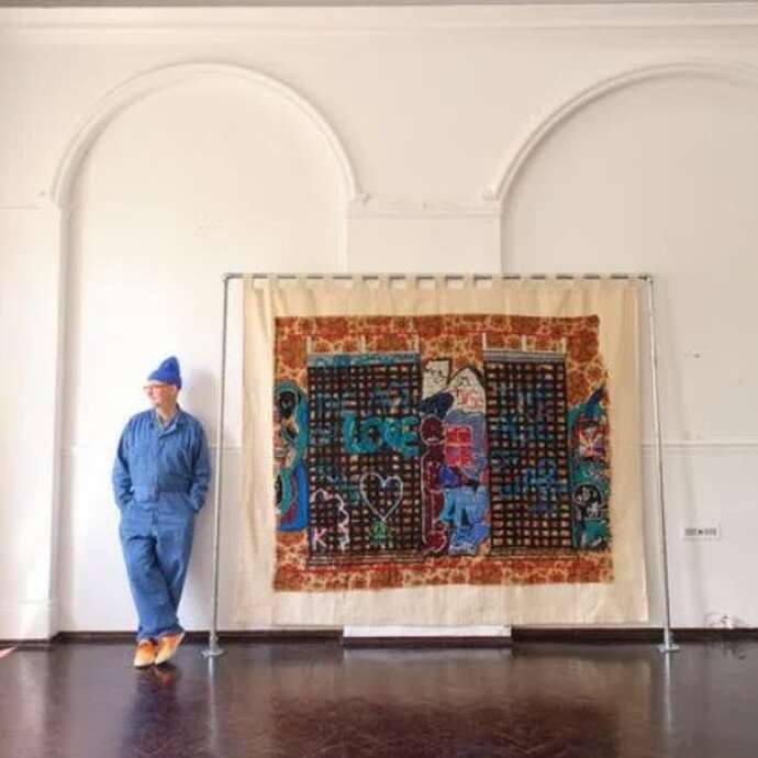 Atelier "Créer des ‘Hooked Textiles’ avec les fils de l’atelier du Haut-Anjou"
