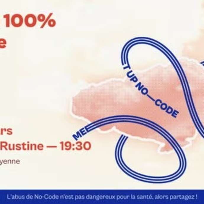 Meetup no-code chez Tartine et Rustine