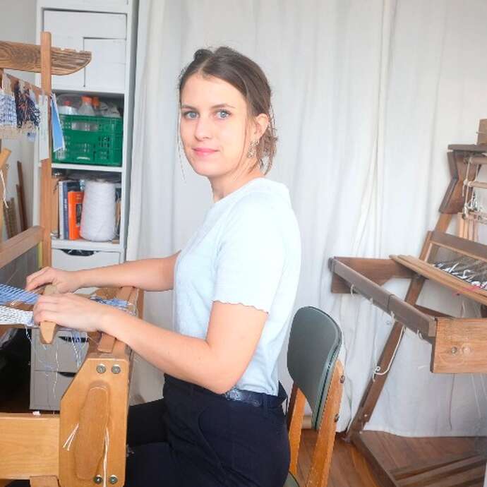 Atelier "Teindre et tisser le bleu indigo"