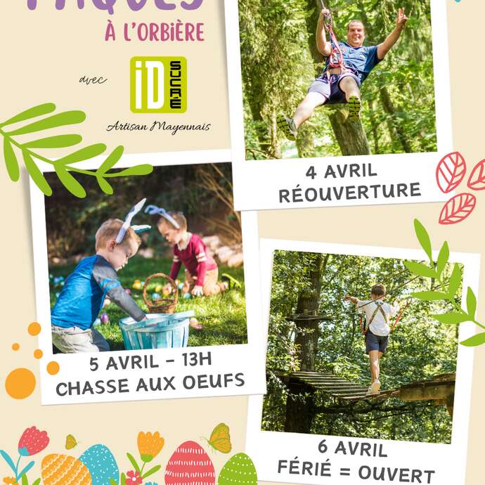 Réouverture et chasse aux oeufs