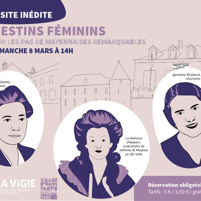 VISITE DESTINS FEMININS