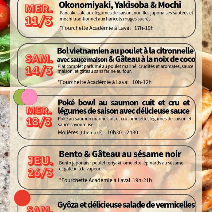 Atelier cuisine japonaise