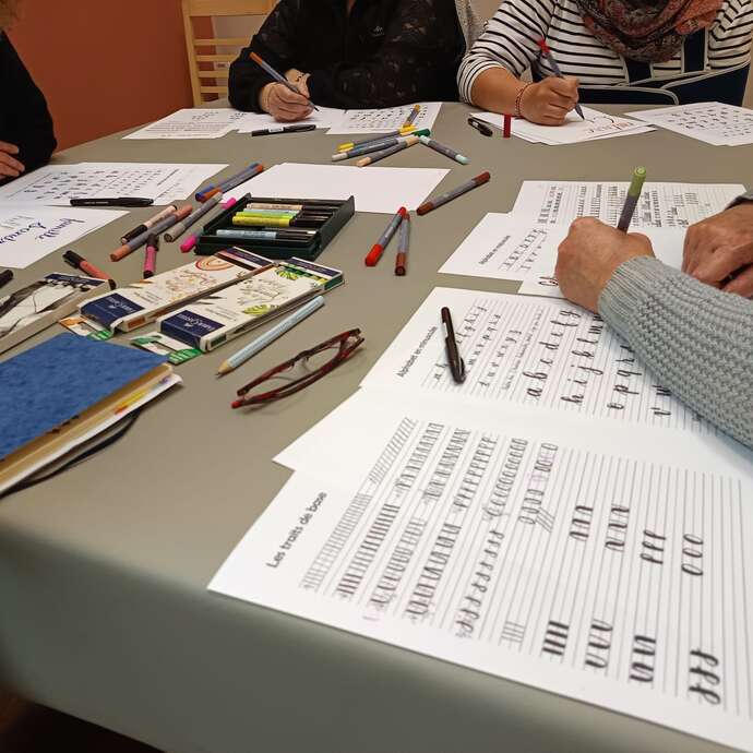 Atelier Lettering Créatif (calligraphie moderne)
