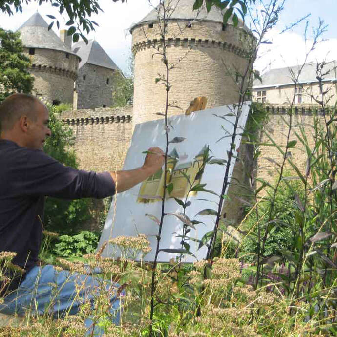 ARTISTE PEINTRE, BERTRAND THOMAS