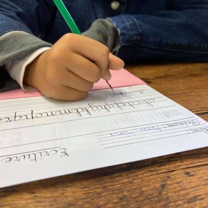 Atelier d'écriture au porte-plume