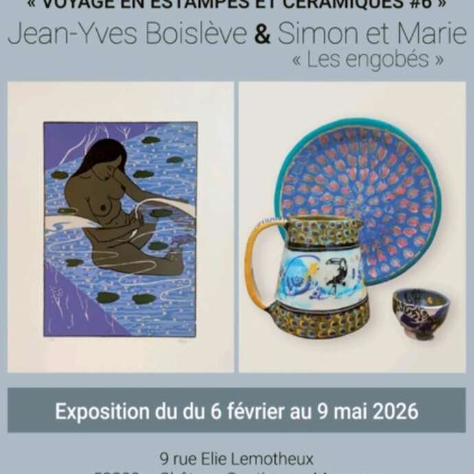 Exposition "Voyage en estampes et céramiques #6