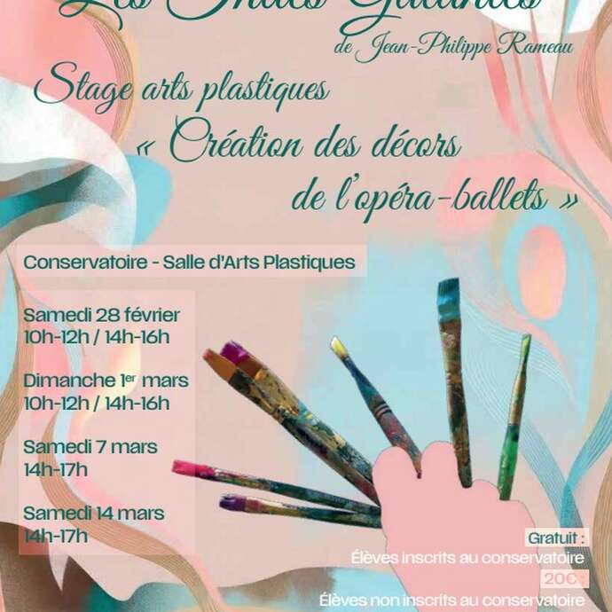 Stage arts plastique du Conservatoire