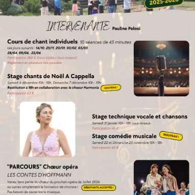 Parcours choeur opéra pour tous !