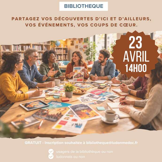 Temps culture : Echange de coups de coeurs culturels