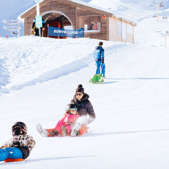 PISTE DE LUGE A LUZ ARDIDEN