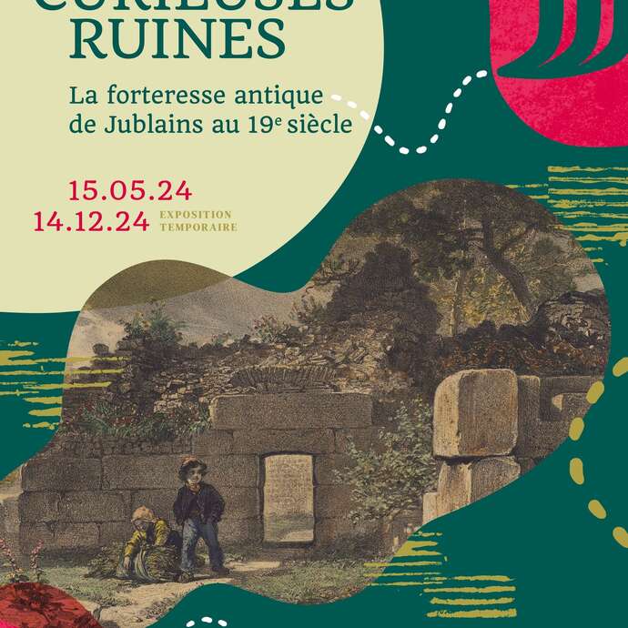 DE CURIEUSES RUINES : LA FORTERESSE ANTIQUE AU 19e SIECLE