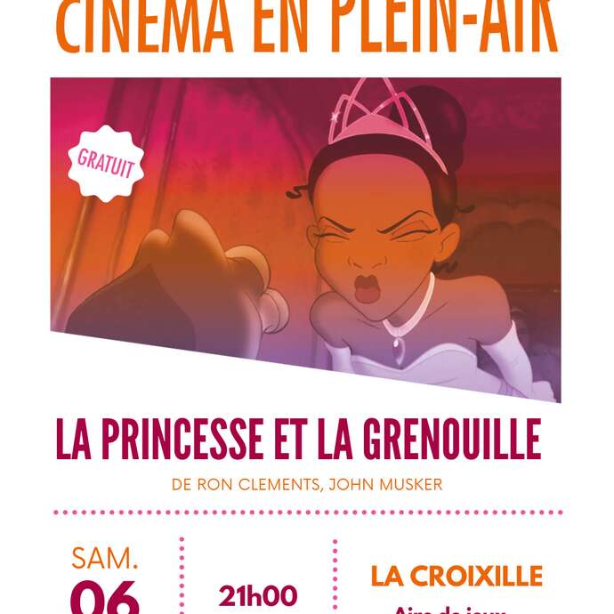 Ciné Plein Air : La Princesse et la grenouille